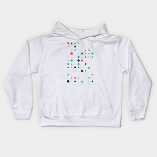 Amazing Geometric Animated Shape Pattern #4 Kids Hoodie